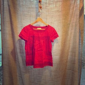 Madewell Embroidered Top